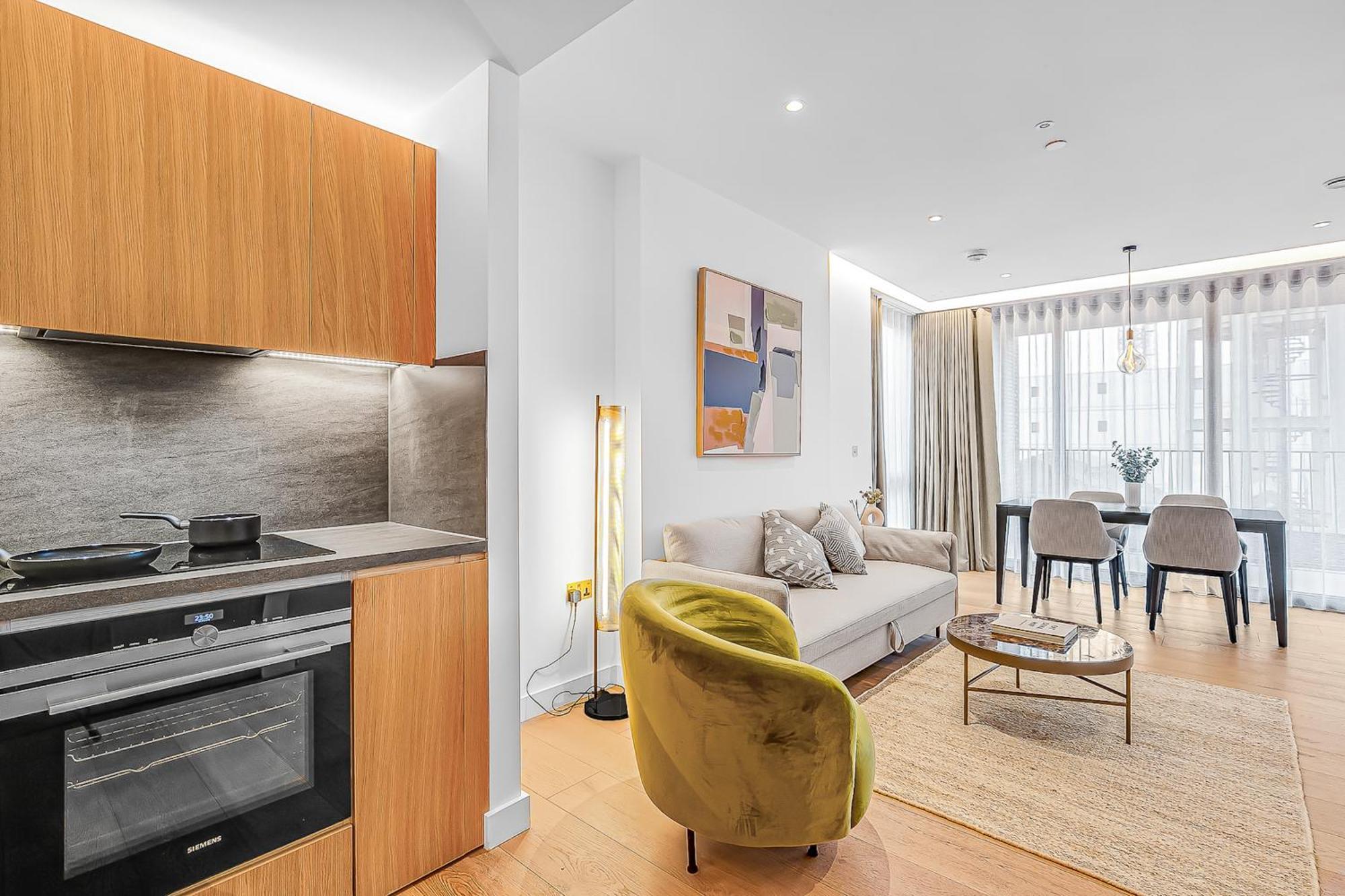 Modern King'S Cross Apartments Londýn Pokoj fotografie