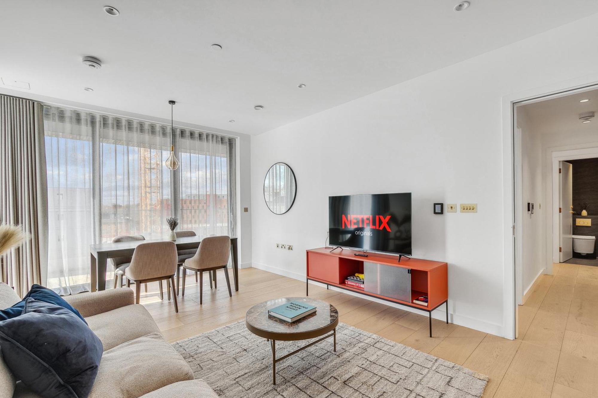 Modern King'S Cross Apartments Londýn Pokoj fotografie