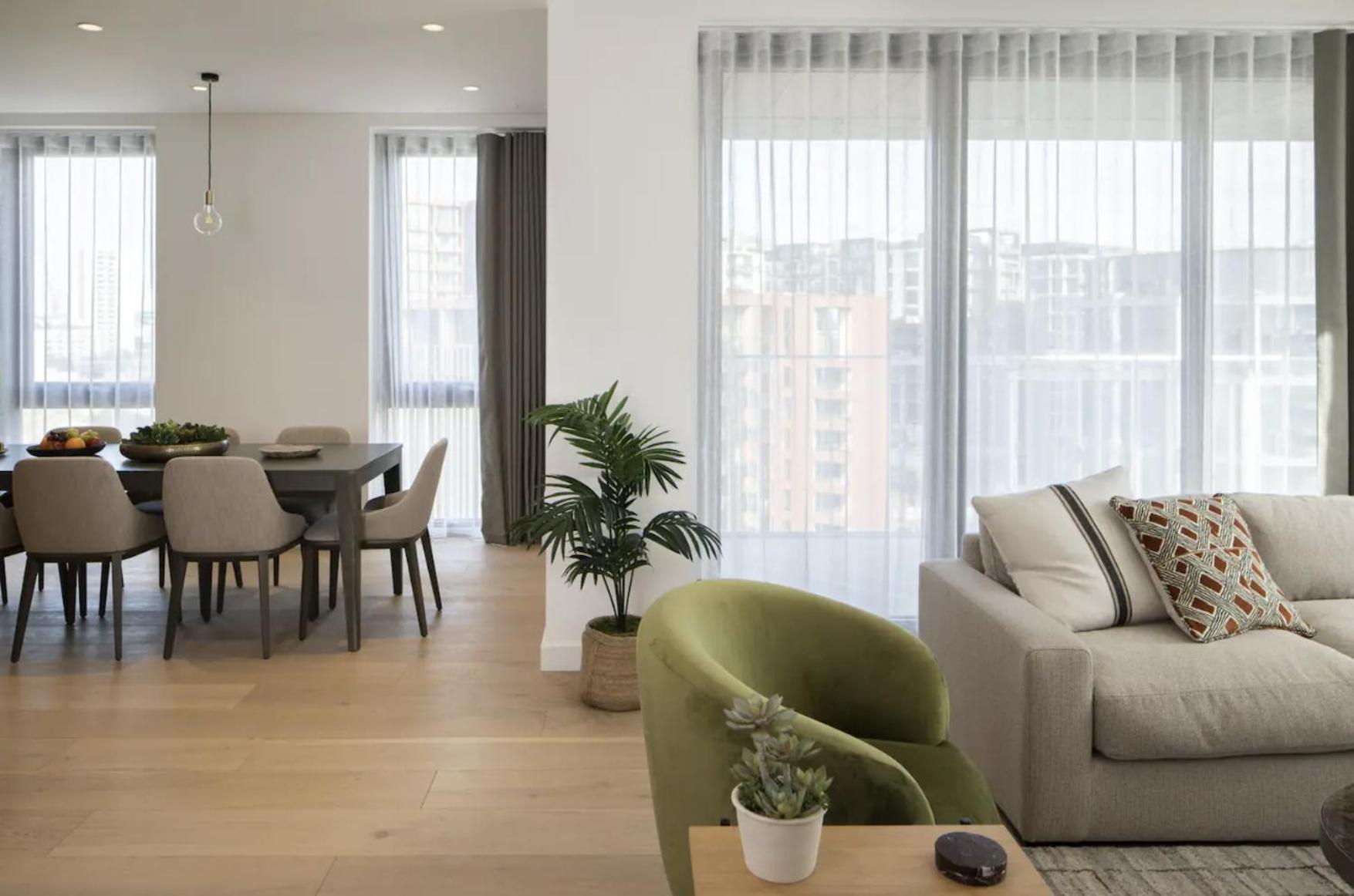 Modern King'S Cross Apartments Londýn Pokoj fotografie