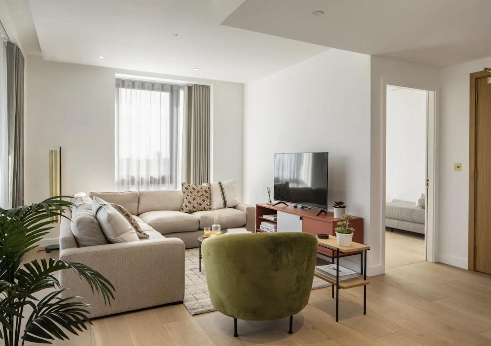 Modern King'S Cross Apartments Londýn Pokoj fotografie