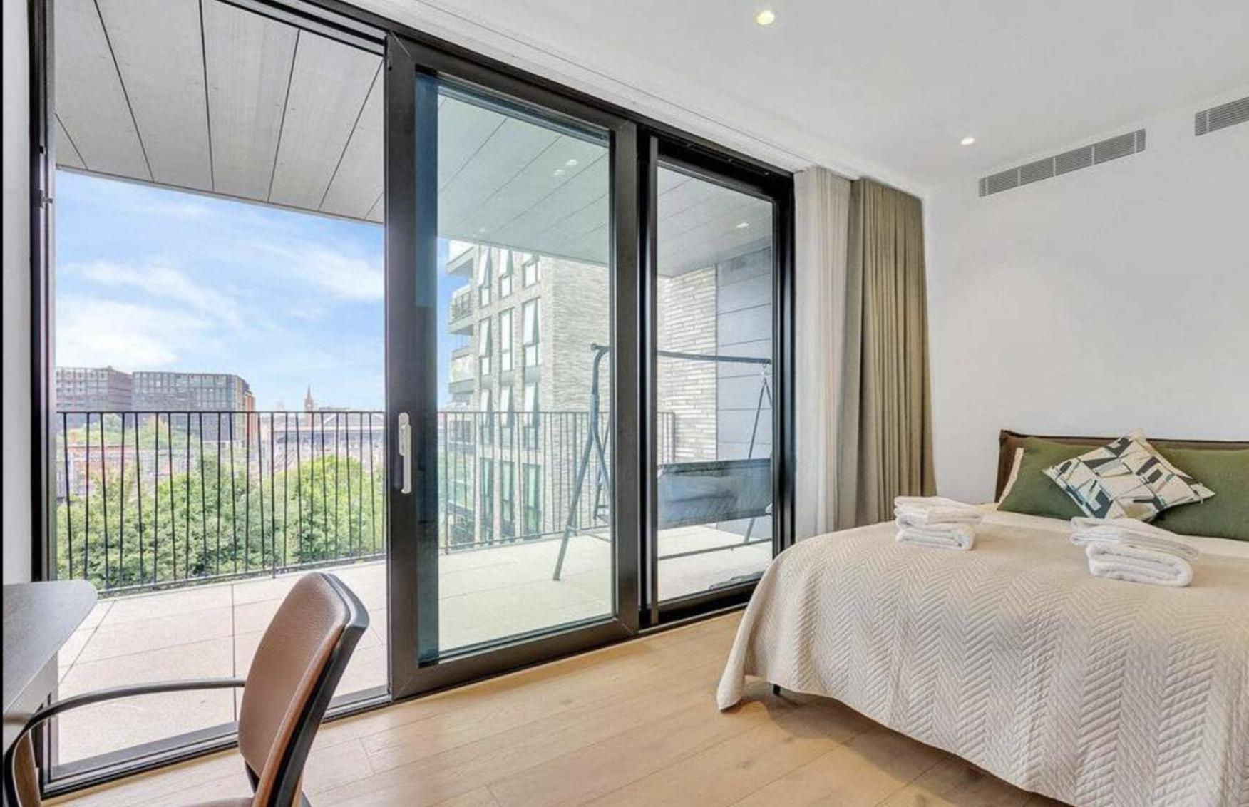Modern King'S Cross Apartments Londýn Pokoj fotografie