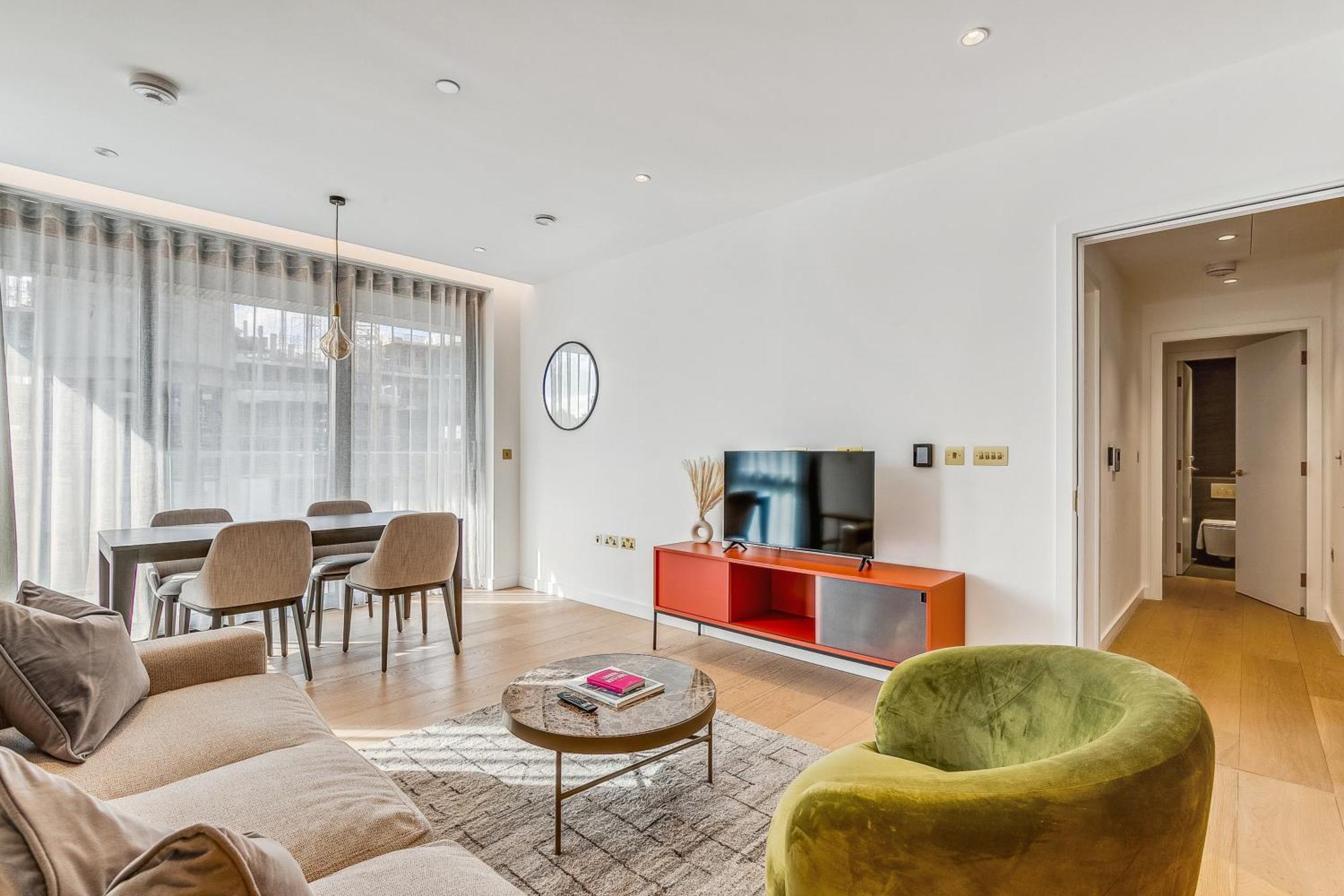 Modern King'S Cross Apartments Londýn Pokoj fotografie