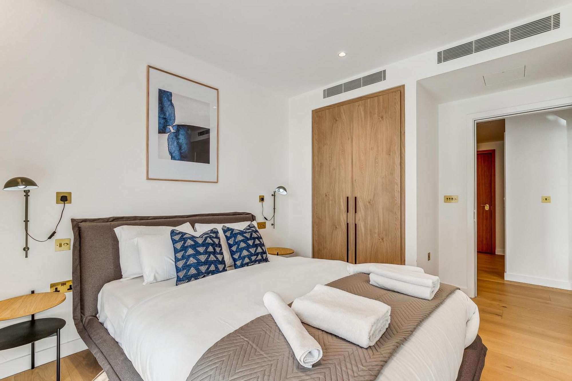 Modern King'S Cross Apartments Londýn Pokoj fotografie