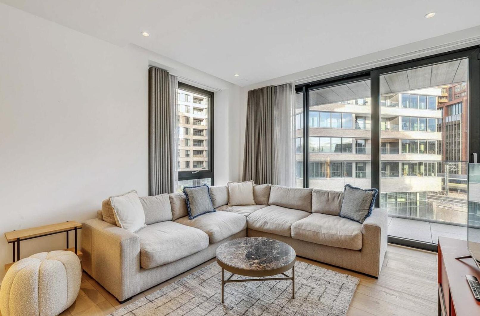 Modern King'S Cross Apartments Londýn Pokoj fotografie
